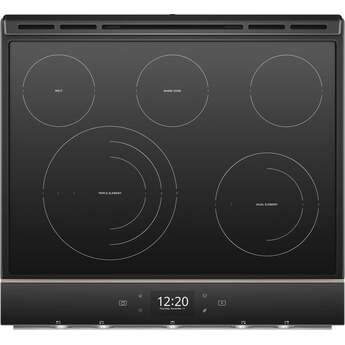 Whirlpool 30" Fingerprint Resistant Stainless Steel Electric Smoothtop Slide-In Range - Convection - ADA Compliant — thumbnail 8