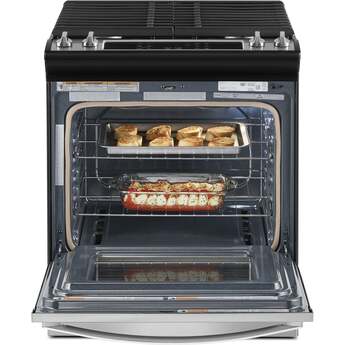 Whirlpool WEG515S0LS 30 Inch Natural Gas, All Gas Slide-In Range in Stainless Steel — thumbnail 4