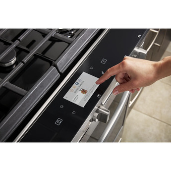 Whirlpool 30" Black Gas Slide-In Sealed Burner Range - Convection - ADA Compliant — thumbnail 15