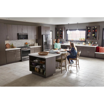 Whirlpool 30" Black Stainless Steel Gas Slide-In Sealed Burner Range - Convection - ADA Compliant — thumbnail 19
