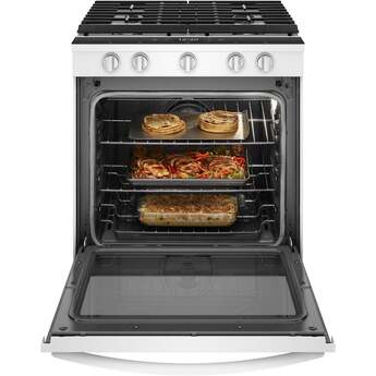 Whirlpool 30" White Gas Slide-In Sealed Burner Range - Convection - ADA Compliant — thumbnail 12