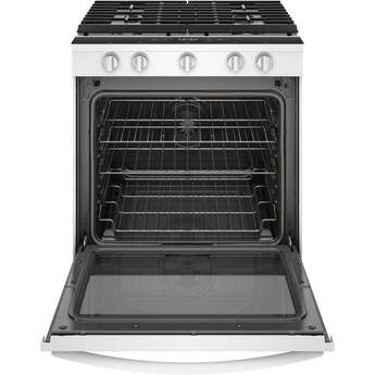 Whirlpool 30" White Gas Slide-In Sealed Burner Range - Convection - ADA Compliant — thumbnail 4
