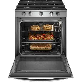 Whirlpool 30" Fingerprint Resistant Stainless Steel Gas Slide-In Sealed Burner Range - Convection - ADA Compliant — thumbnail 25