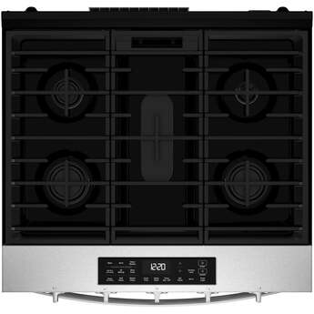 Whirlpool WSGS5030SZ 30 Inch Slide-In Gas Smart Range Fingerprint Resistant Stainless Steel — thumbnail 2