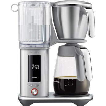 Breville Luxe Brewer Glass Coffee Machine - Stainless