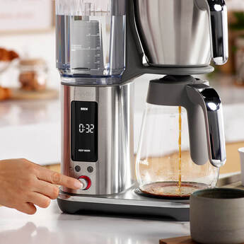 Breville Luxe Brewer Glass Coffee Machine - Stainless — thumbnail 3