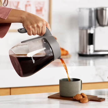 Breville Luxe Brewer Glass Coffee Machine - Stainless — thumbnail 4