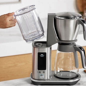 Breville Luxe Brewer Glass Coffee Machine - Stainless — thumbnail 6