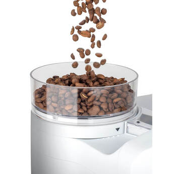 Capresso CoffeeTeam GS 10-Cup Coffeemaker with Conical Burr Grinder - White — thumbnail 4
