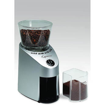 Capresso Infinity Concical Burr Grinder - Stainless Steel — thumbnail 4