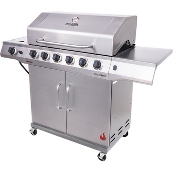 Six Burner Stainless Steel Gas Grill — thumbnail 2