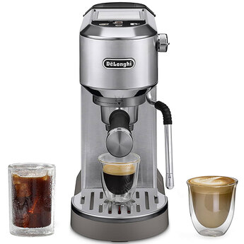 Dedica Duo Espresso Machine — Metal