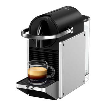 DeLonghi De'Longhi Nespresso Pixie Automatic Espresso Machine with 19 Bar Pressure Silver