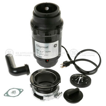 GE 1/2 HP Continuous Feed Garba Disposer - Corded — thumbnail 2