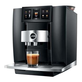 Jura GIGA 10 Automatic Espresso Machine with Grinder Adjustment (Diamond Black) — thumbnail 2