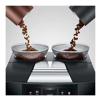 Jura GIGA 10 Automatic Espresso Machine with Grinder Adjustment (Diamond Black) — thumbnail 7