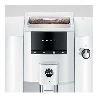 Jura E4 Automatic Coffee Machine (Piano White) — thumbnail 2