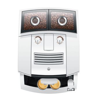 Jura J8 twin Diamond White Automatic Coffee Machine — thumbnail 4