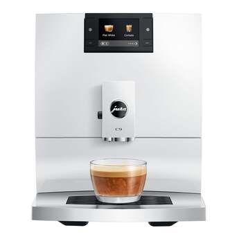 Jura C9 Fully Automatic Coffee Machine (Piano White) — thumbnail 3
