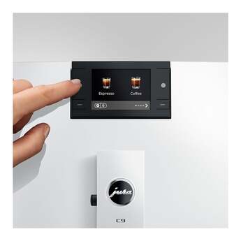 Jura C9 Fully Automatic Coffee Machine (Piano White) — thumbnail 6