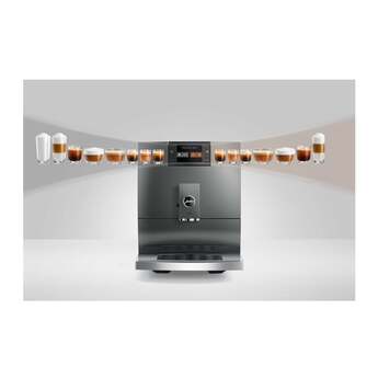 JURA C9 Automatic Coffee Espresso Machine with 17 Specialties (Piano Inox) — thumbnail 7