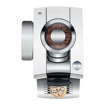 Jura Z10 Automatic Coffee and Espresso Machine (Aluminum White) — thumbnail 3
