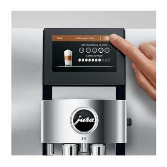 Jura Z10 Automatic Coffee and Espresso Machine (Aluminum White) — thumbnail 5