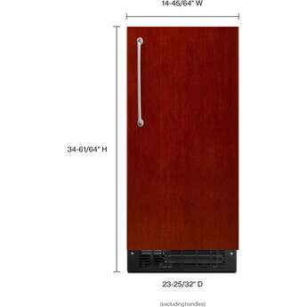 Kitchen Aid 15 inch Panel Ready Automatic Ice Maker — thumbnail 6