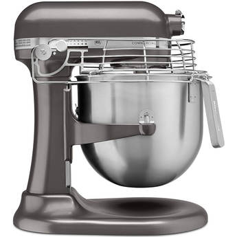 Commercial 8 Qt. Bowl-Lift Stand Mixer - Dark Pewter