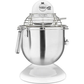 Kitchen Aid Commercial 8 Qt. Bowl-Lift Stand Mixer - White — thumbnail 2