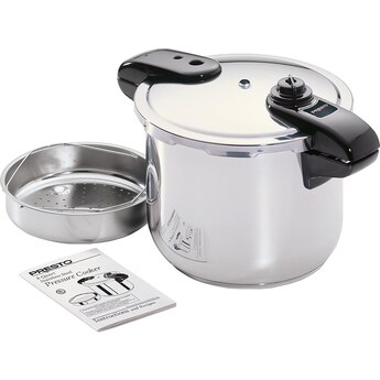 8-Quart Stainless Steel Pressure Cooker — thumbnail 2