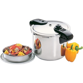 8-Quart Stainless Steel Pressure Cooker — thumbnail 3