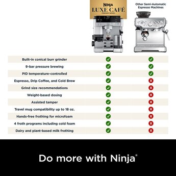 Ninja Luxe™ Café Premier Series 3-in-1 Espresso, Coffee and Cold Brew Machine — thumbnail 4