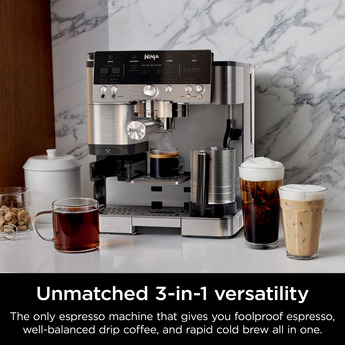 Ninja Luxe™ Café Premier Series 3-in-1 Espresso, Coffee and Cold Brew Machine — thumbnail 5