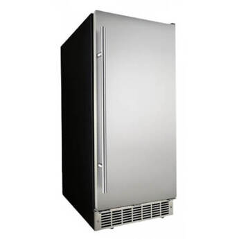 Silhouette Mosel 15 inch Stainless Steel Undercounter Ice Maker
