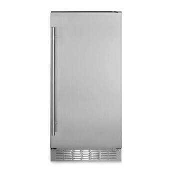 Silhouette Mosel 15 inch Stainless Steel Undercounter Ice Maker — thumbnail 3
