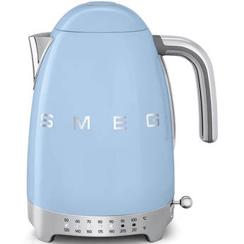 Smeg Variable Temperature Electric Kettle - Pastel Blue