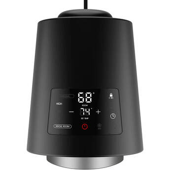 VC-02 High-Velocity Ceramic Fan Space Heater - Black — thumbnail 9