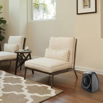 Whole Room Heater with Auto Climate - Black — thumbnail 2