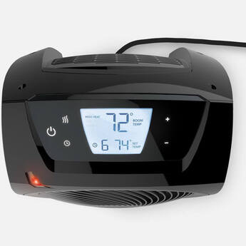 Whole Room Heater with Auto Climate - Black — thumbnail 5