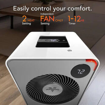 VMHi500+ Whole Room Space Heater with Auto Climate Control - White — thumbnail 4