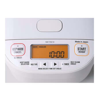 Zojirushi Pressure Induction Heating Rice Cooker and Warmer (5.5 Cup, White) — thumbnail 2