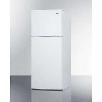 Summit 24" 9.9 cu. ft. White Top Freezer Refrigerator - ADA Compliant — thumbnail 2