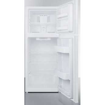 Summit 24" 11.5 cu. ft. White Top Freezer Refrigerator - Energy Star — thumbnail 2