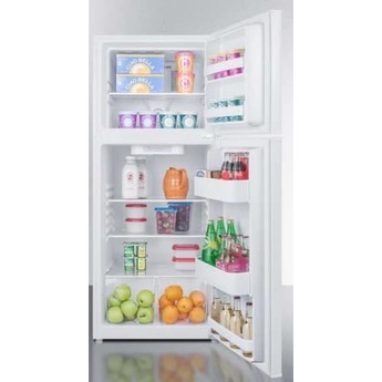 Summit 24" 11.5 cu. ft. White Top Freezer Refrigerator - Energy Star — thumbnail 3