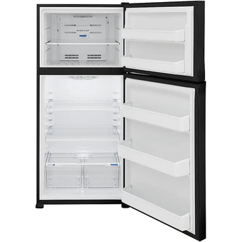 20 Cu-Ft Garage Ready Top Freezer Refrigerator - Black — thumbnail 3
