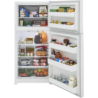 20 Cu-Ft Garage Ready Top Freezer Refrigerator - Black — thumbnail 4