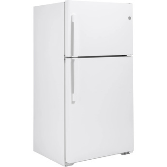 GE 21.9 cu.ft. White Top Freezer Refrigerator - Energy Star — thumbnail 5