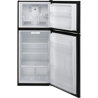 GE 24" 11.55 cu. ft. Black Top Freezer Refrigerator - Energy Star — thumbnail 6