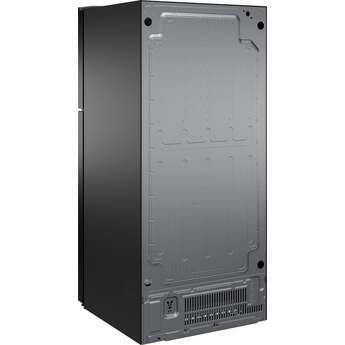 GE 19 Cu. Ft. Top Freezer Refrigerator: Black — thumbnail 10
